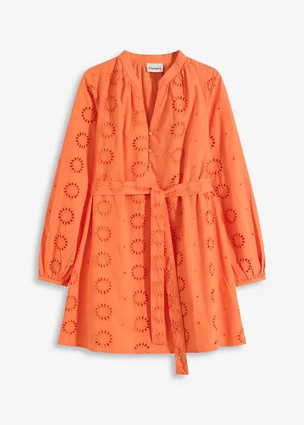 Blusenkleid aus reiner Bio-Baumwolle | Bonprix DE