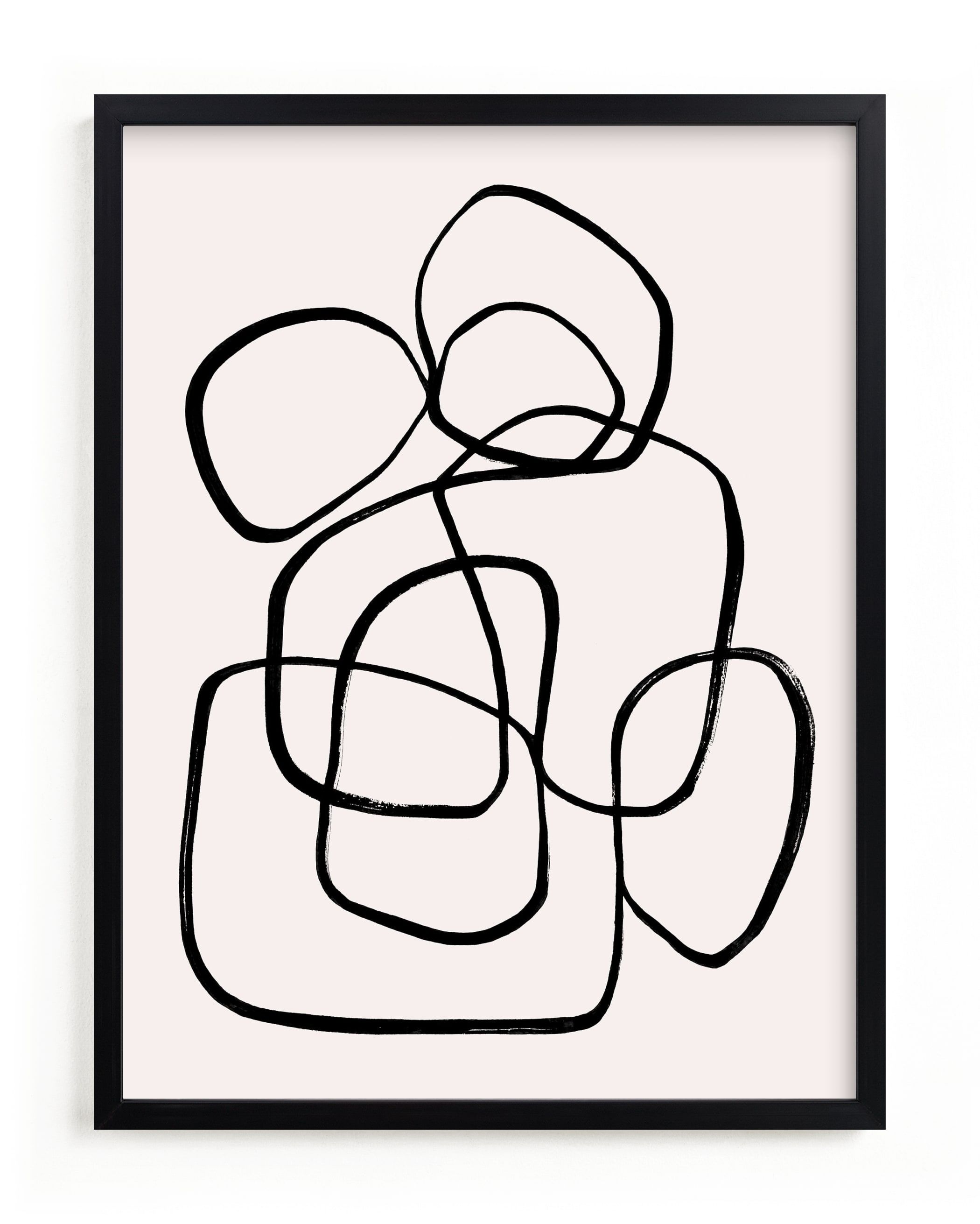 "Abstract line 1" - Drawing Limited Edition Art Print by Cass Loh. | Minted