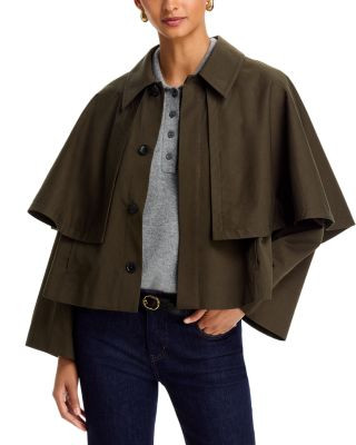 Frame The Paddock Cotton Cape Jacket | Bloomingdale's (US)