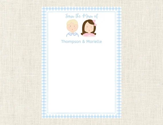 Personalized Mommy Notepad Childrens Custom Notepad | Etsy (US)