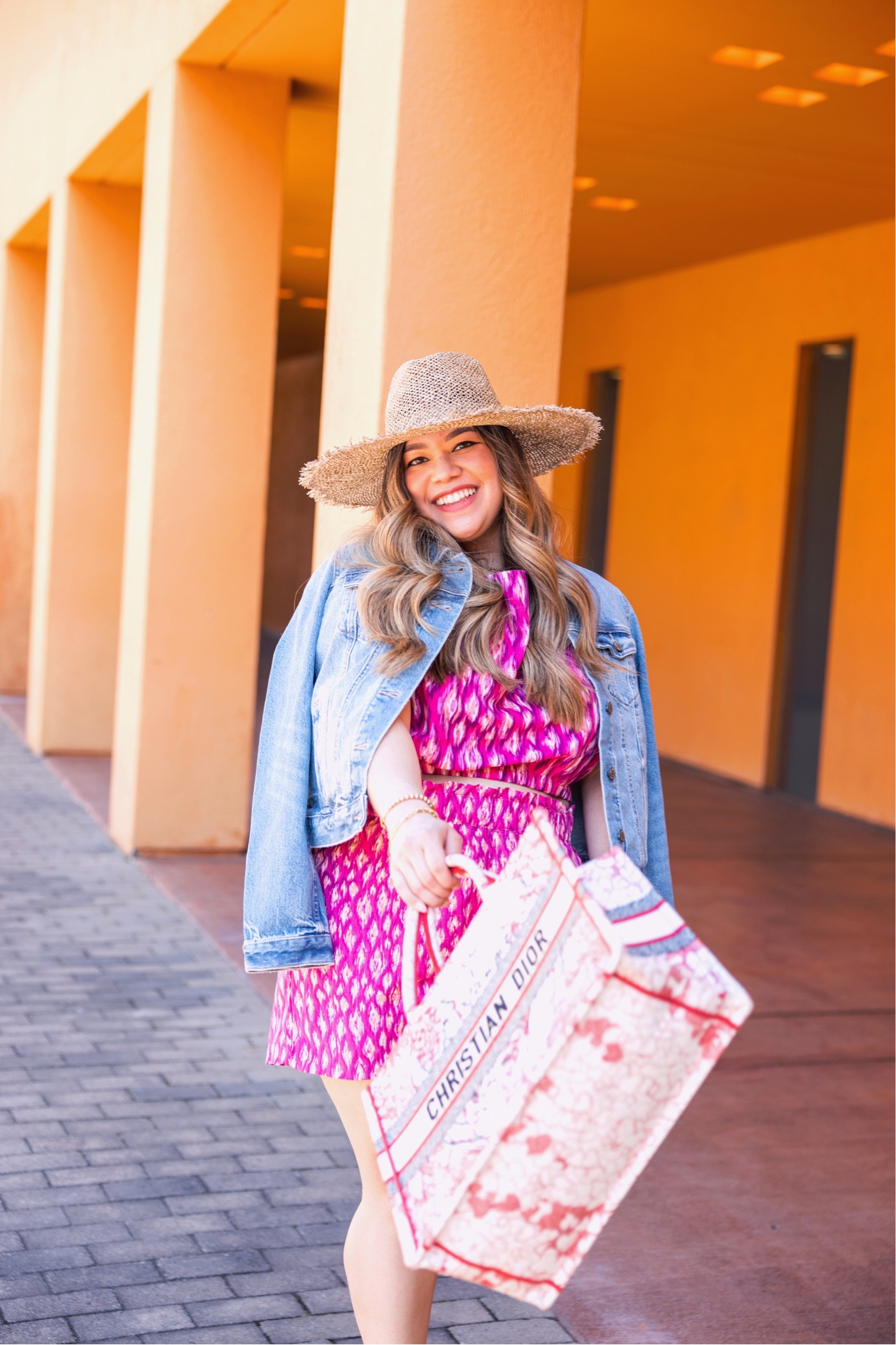 Give me a cute hat, a designer purse, and an outfit with a bright pop of color and I’ll be the happiest girl on earth. ✨

My entire spring outfit is currently on sale for 30% off making my hot pink cropped top only $45, hot pink shorts only $35, and denim jacket only $63! 💕 Best part? They all come in regular AND petite sizing! 🙌🏻

Shop this spring look by following me on the @shop.LTK app ✨ 

#LTKSeasonal #LTKFind #LTKstyletip