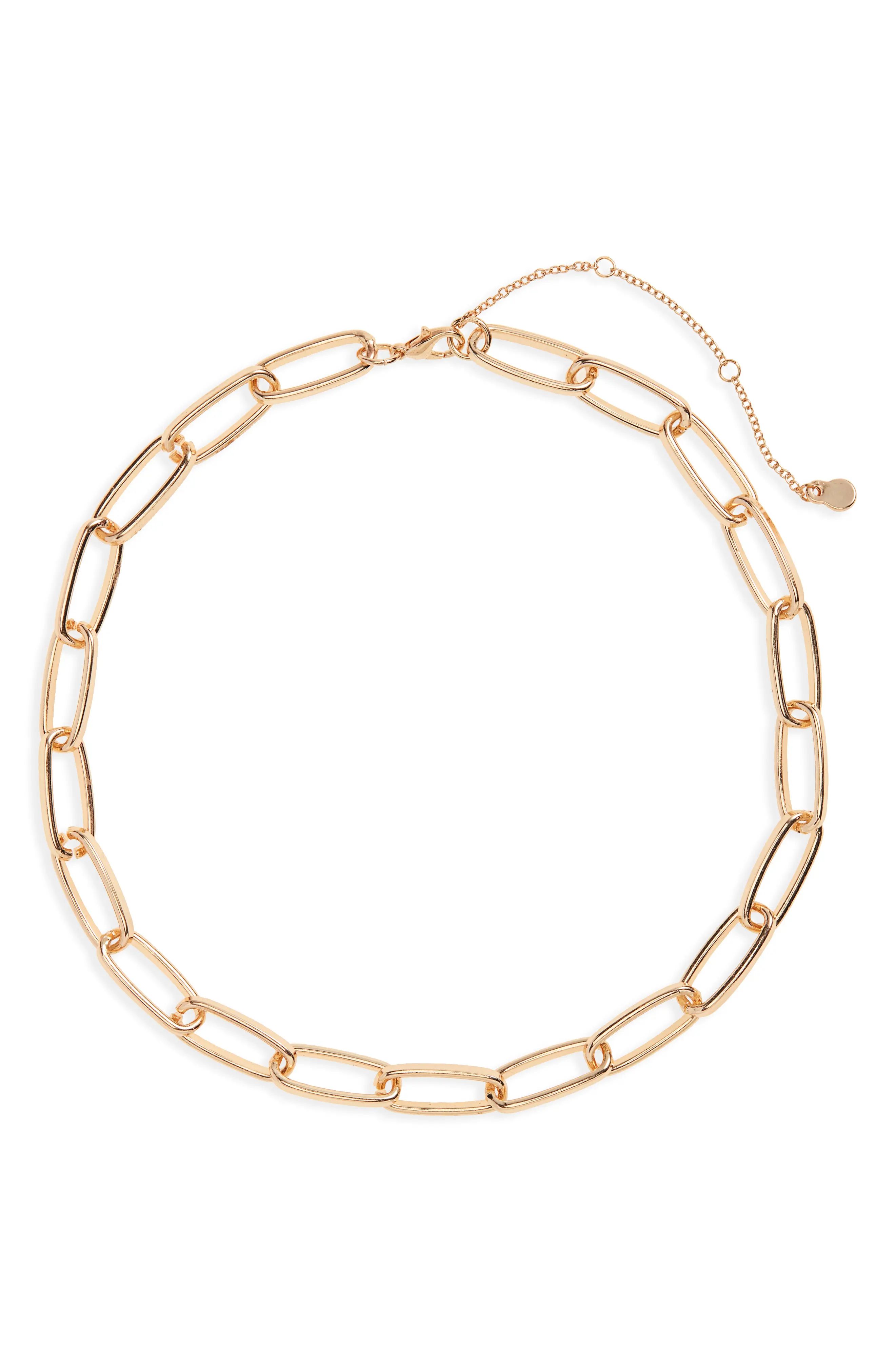 BP. Chain Link Necklace in Gold at Nordstrom | Nordstrom