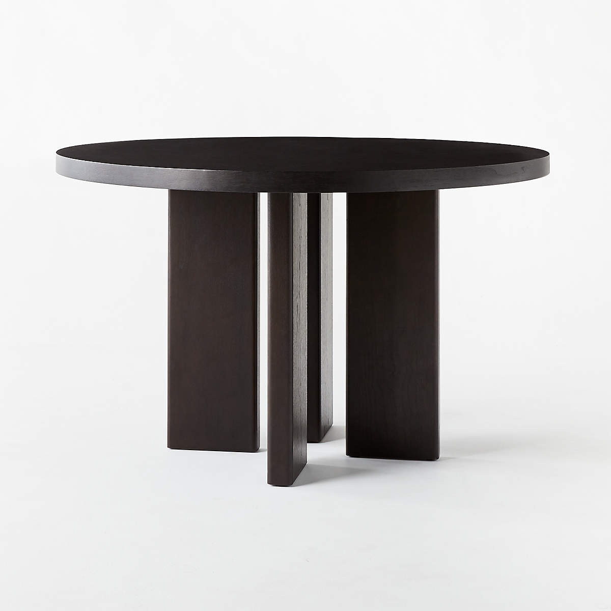 Shadow Blackened Wood Dining Table + Reviews | CB2 | CB2