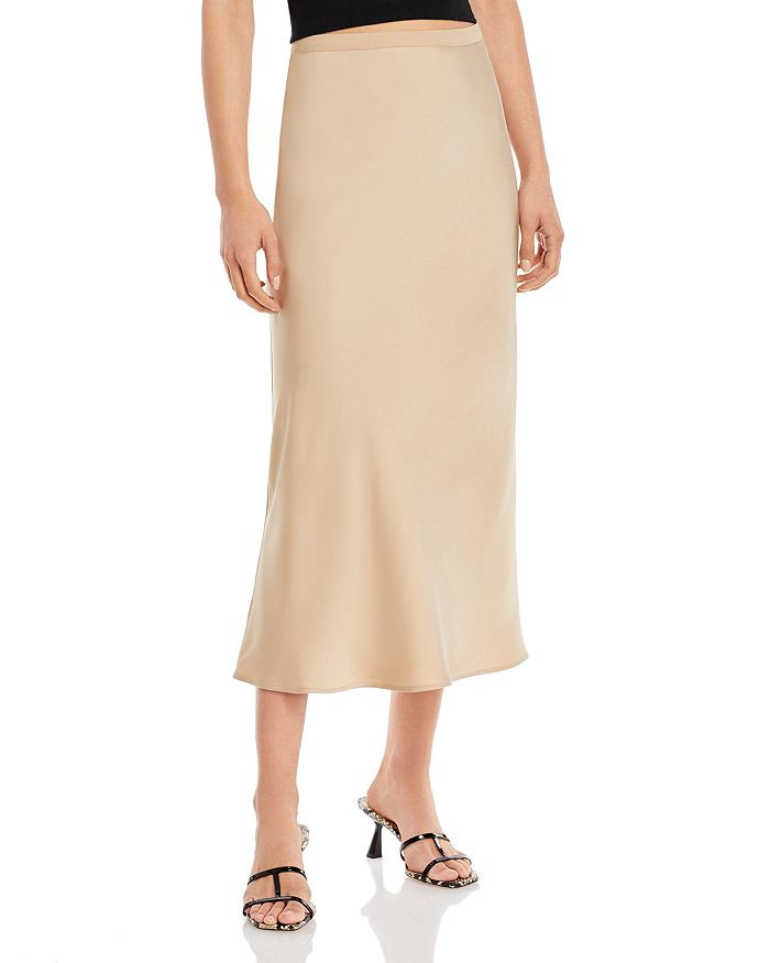 Bar Silk Midi Skirt | Bloomingdale's (US)
