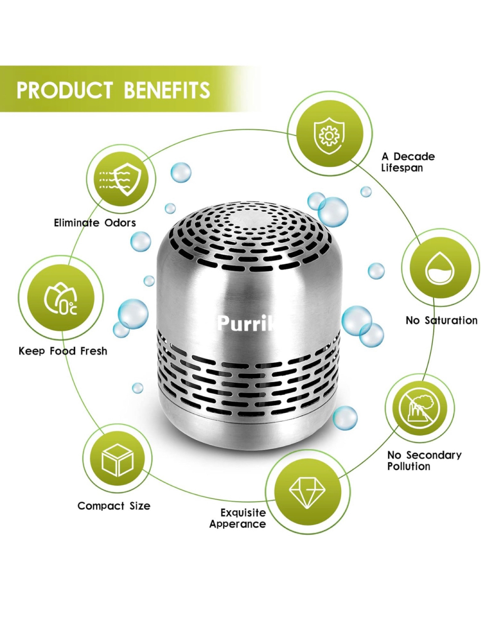 I can’t stop talking about this! I have odors in my fridge from time to time. This deodorizer takes care of it. And it will lasts for the next 10 years! It doesn’t get any better than this. And the price is just perfect. Love the shape and style of it too. 

#LTKhome #LTKHoliday #LTKGiftGuide