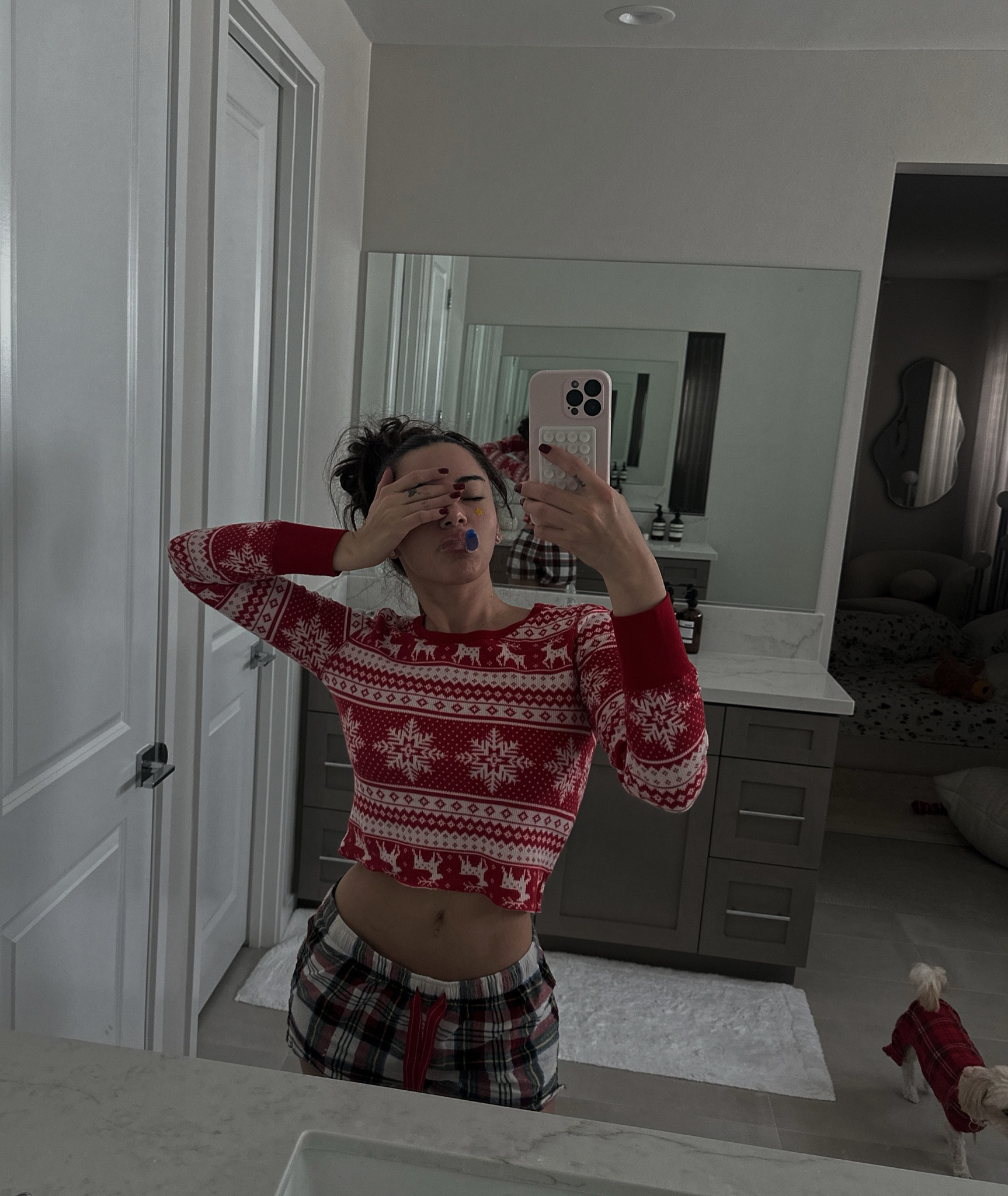 Love Christmas pjs they make me feel so cozy! 🧸🧣🧦 I love mismatching mine! 

#LTKSeasonal #LTKHoliday #LTKGiftGuide