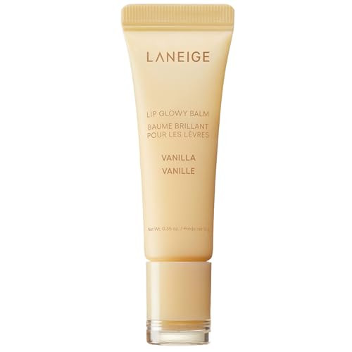 LANEIGE Lip Glowy Balm Vanilla: Hydrate, Glossy, Lightweight, Moisturize & Tint with Shea Butter | Amazon (US)