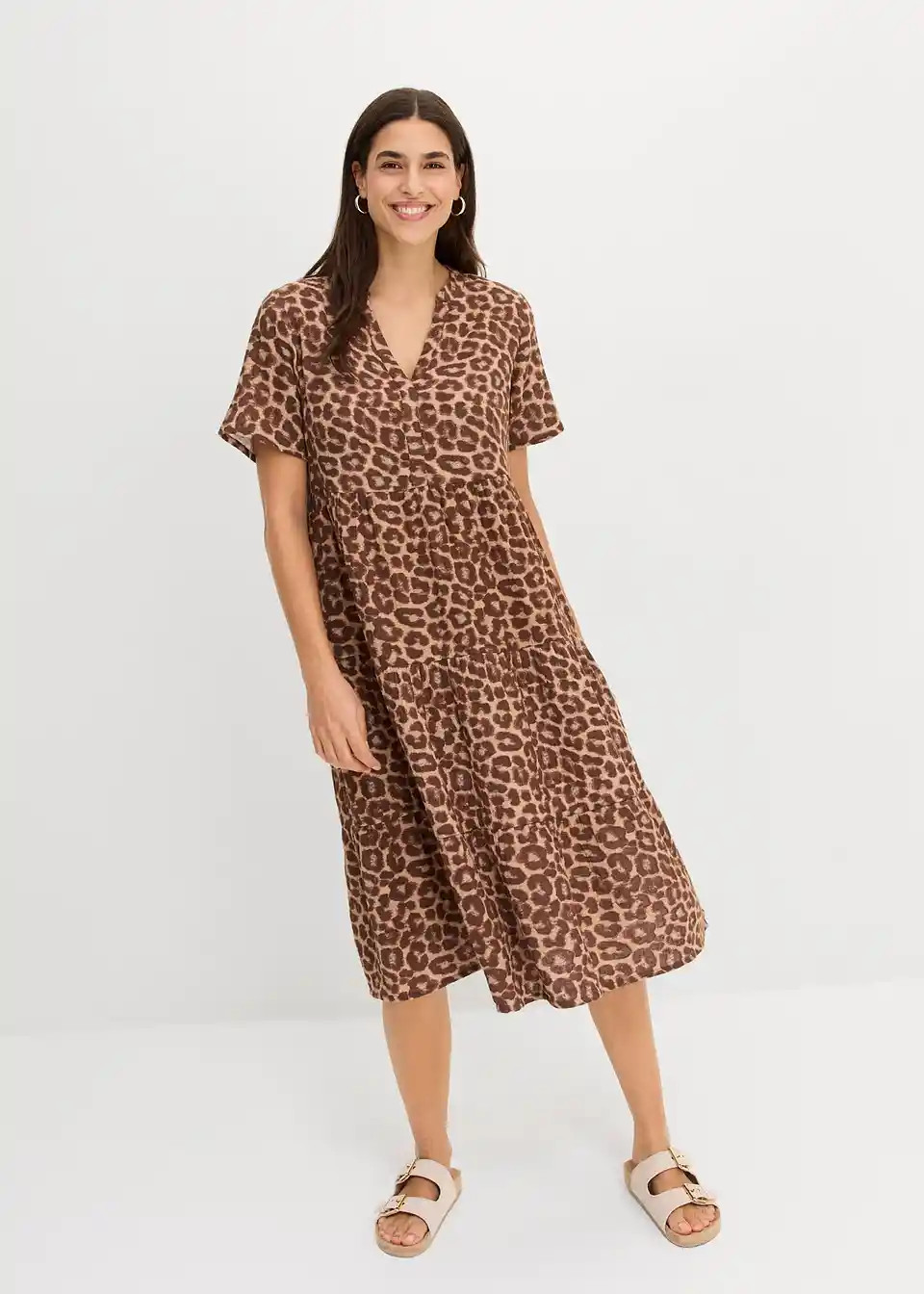 Kleid aus weichem Musselin | Bonprix DE