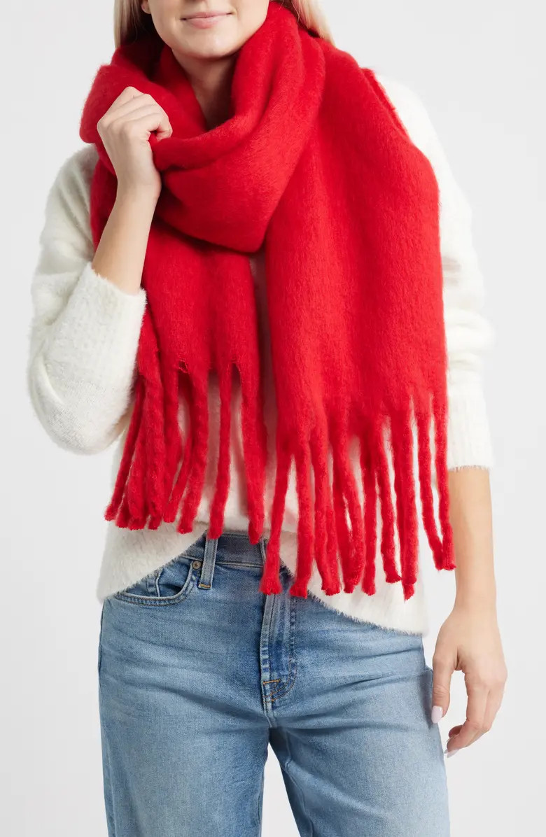 Fringe Blanket Scarf | Nordstrom