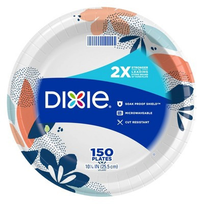 Dixie Everyday 10 1/16" Paper Plates - 150ct | Target