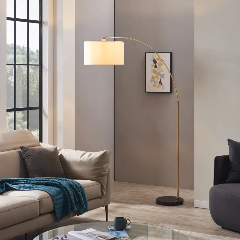 Debbye 77" Arched Floor Lamp | Wayfair North America