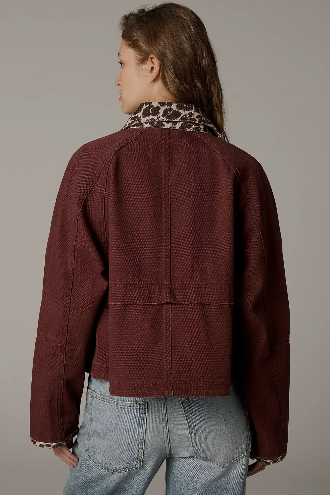 The Lexie Cropped Workwear Jacket by Pilcro | Anthropologie (US)