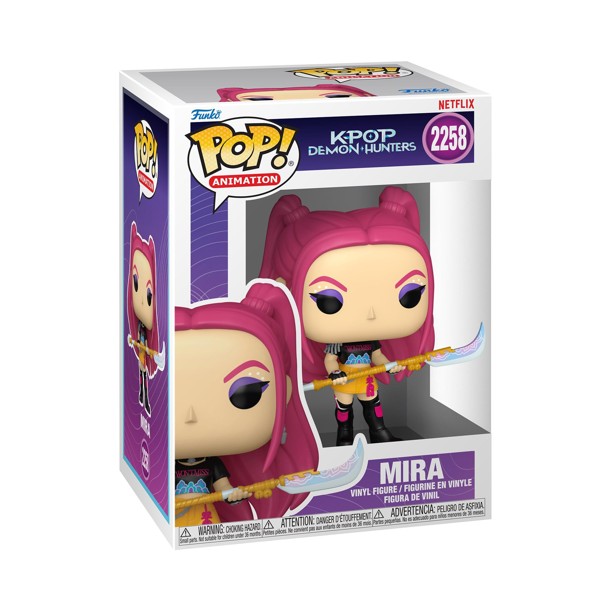 Funko Pop Animation: KPop Demon Hunters - Mira - Collectable Vinyl Figure - Gift Idea - Official ... | Amazon (UK)