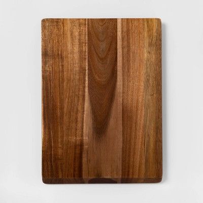 13&#34;x18&#34; Acacia Wood Nonslip Serving and Cutting Board - Made By Design&#8482; | Target
