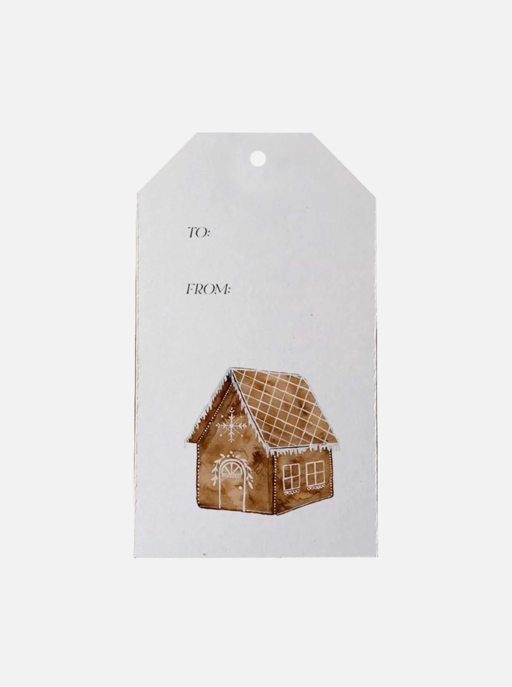 Gingerbread House Gift Tags | Set of 8 | House of Jade Home