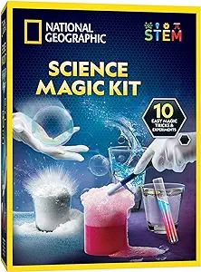 NATIONAL GEOGRAPHIC Magic Chemistry Set - Perform 10 Amazing Easy Tricks with Science, Create a M... | Amazon (US)