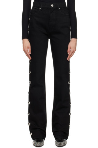 Black Danielle Jeans | SSENSE