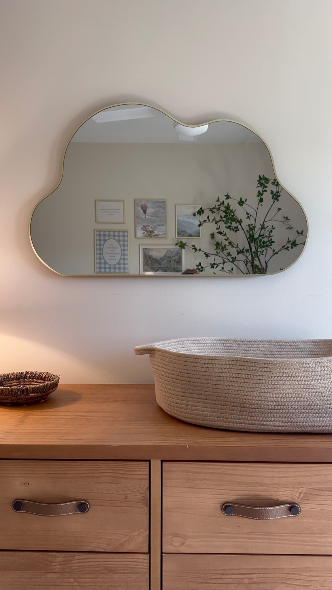 The sweetest mirror for a nursery 🥺☁️

#LTKHome #LTKBump #LTKBaby