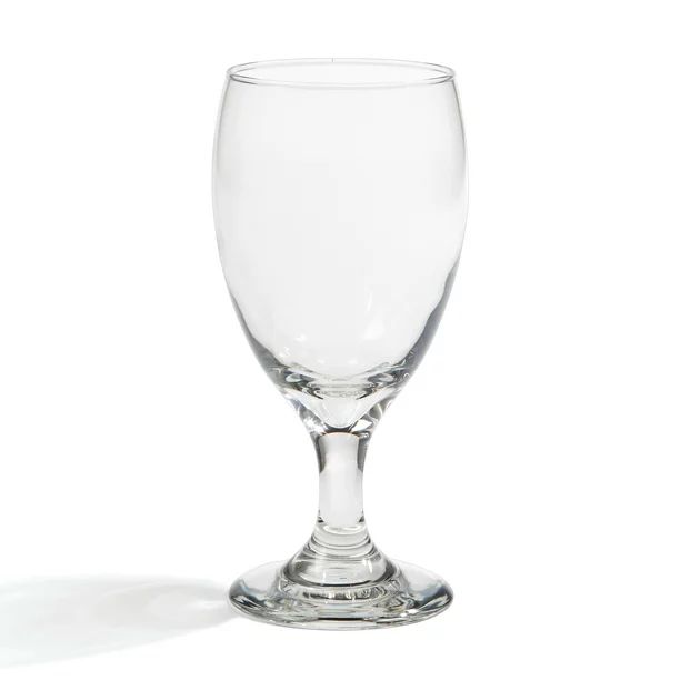 Better Homes & Gardens Everglass Goblet Glasses, 16.2 oz, Set of 4 - Walmart.com | Walmart (US)