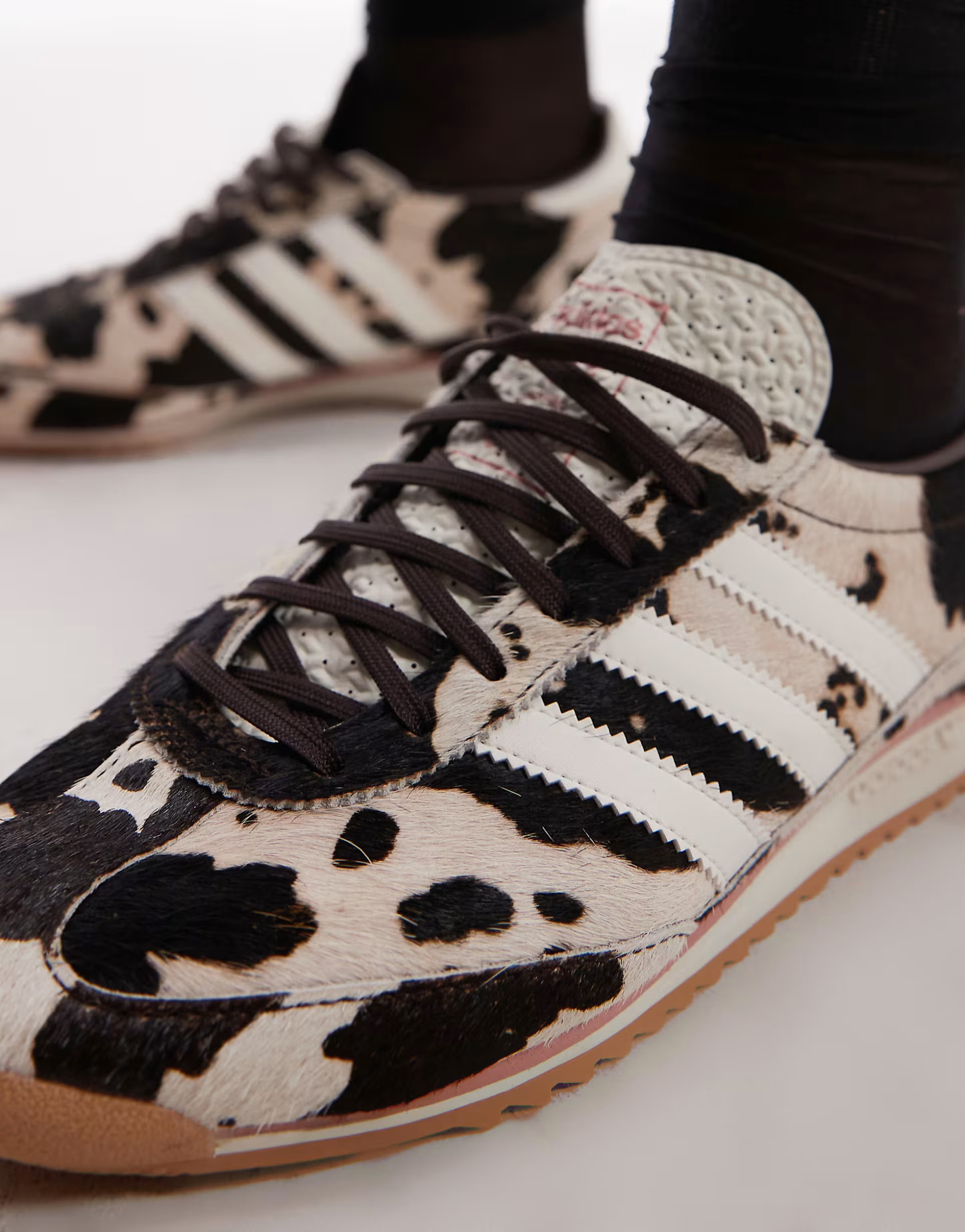 adidas Originals SL 72 OG trainers in cow print- exclusive to ASOS | ASOS (Global)