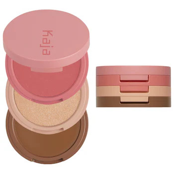 KajaFace Bento Cream Bronzer, Powder Blush & Highlighter Sculpting Trio | Sephora (US)