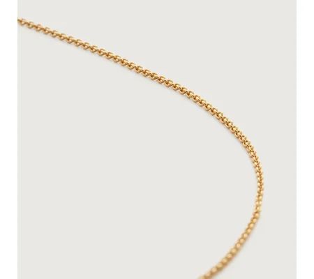 Fine Chain Necklace Adjustable 61cm/24' | Monica Vinader | Monica Vinader (Global)