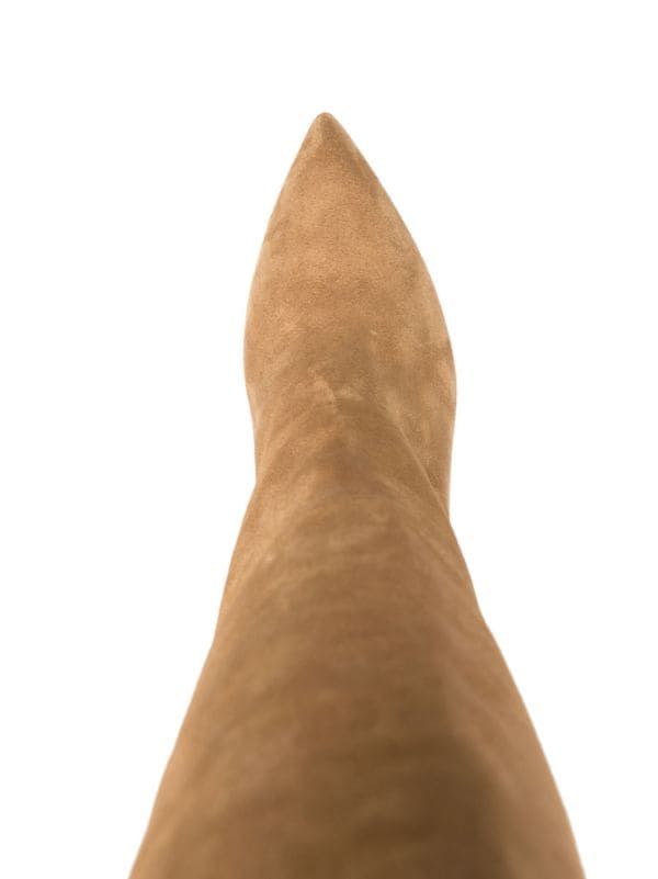Paris Texas 120mm Suede Stiletto Boots - Farfetch | Farfetch Global