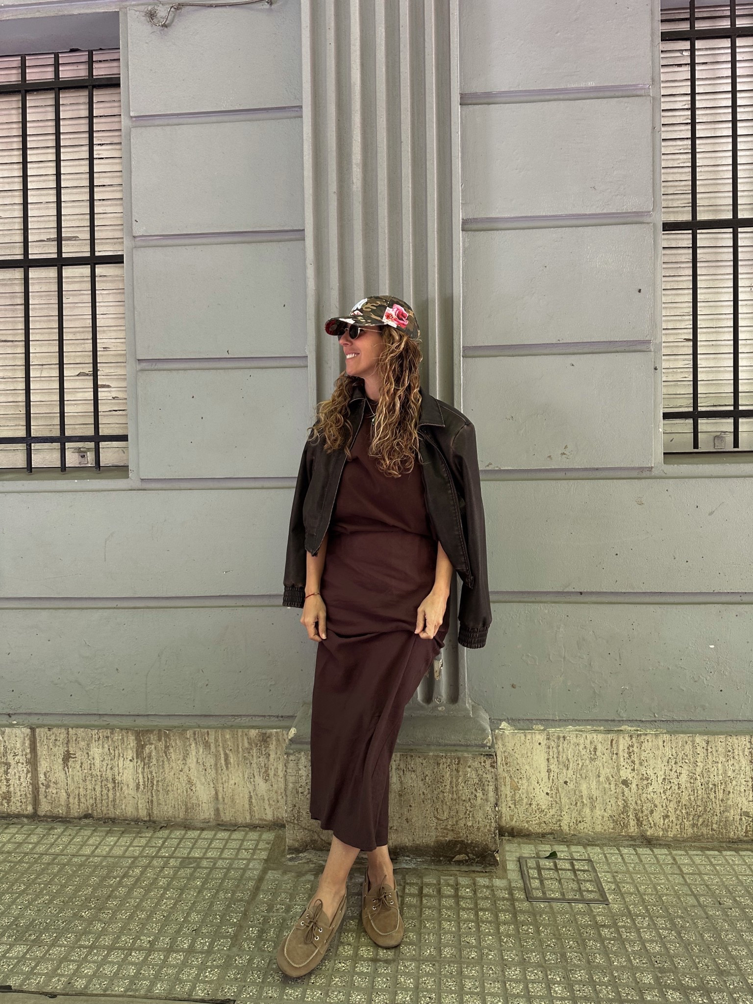 Chocolate style and boat shoes in the city 

#LTKFindsUnder100 #LTKOver40