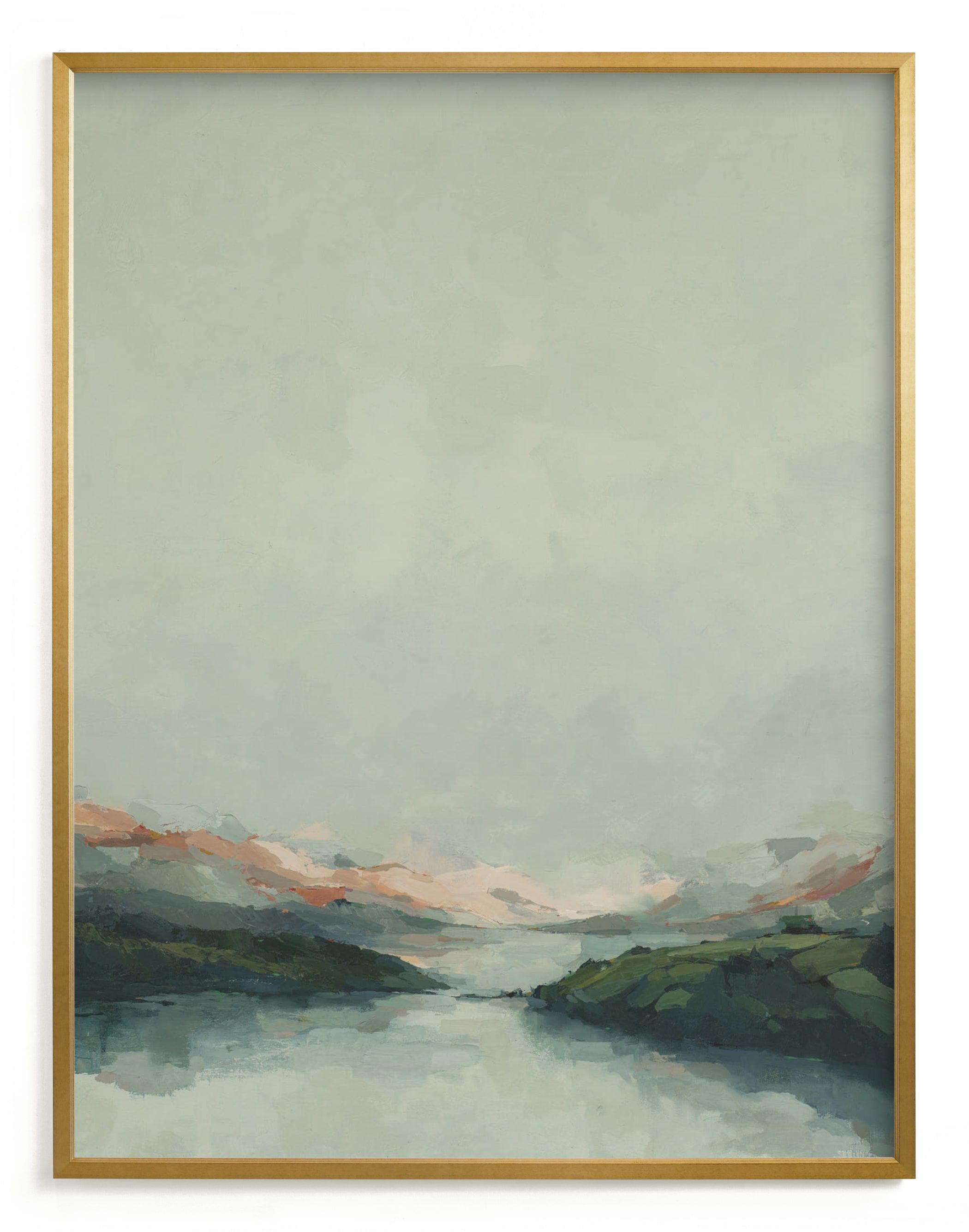 "Waterton Glacier" - Painting Limited Edition Art Print by Wendy Keller. | Minted