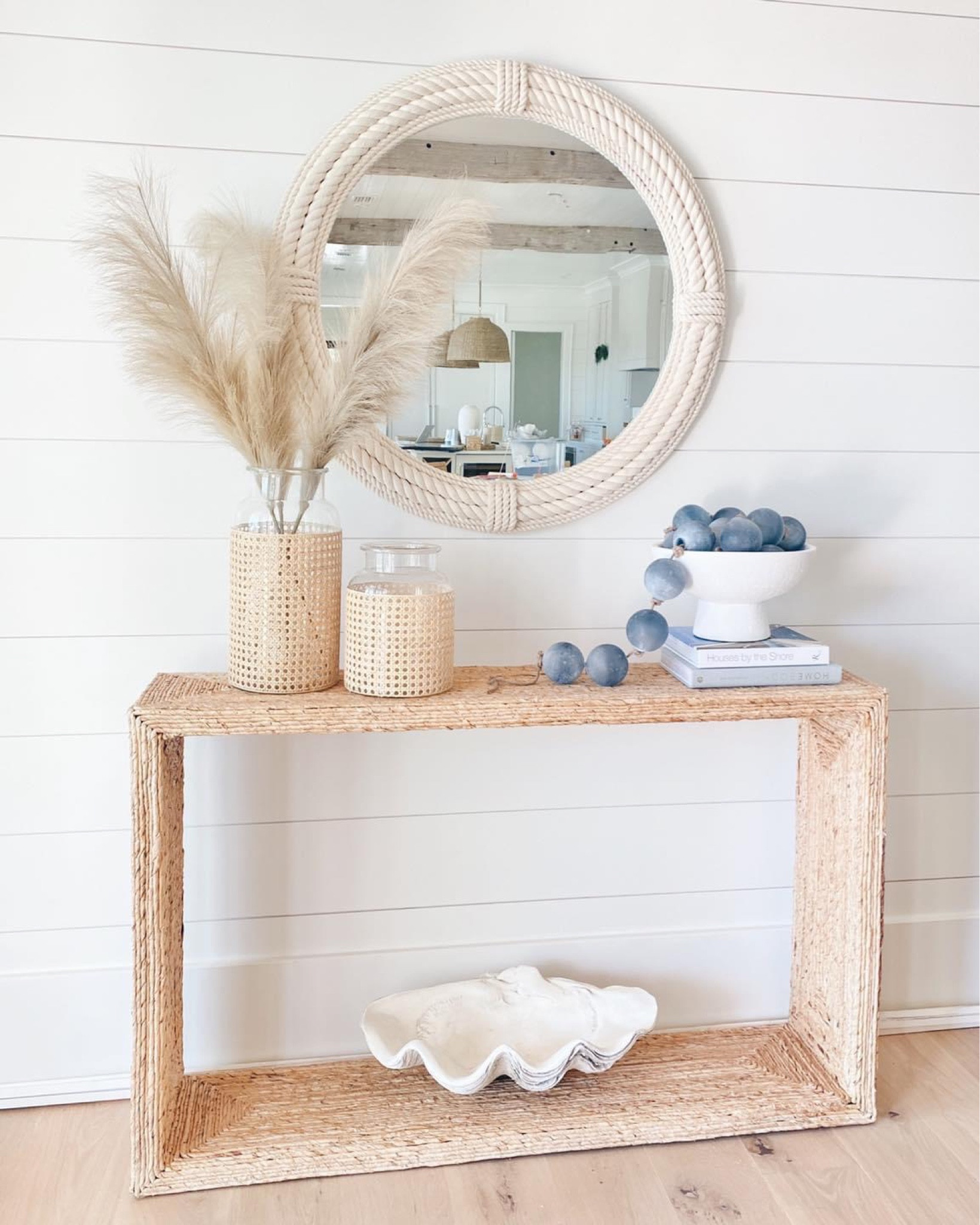 Coastal console table decor, modern coastal home decor, home furnishings, entryway decor

#LTKsalealert #LTKhome #LTKSeasonal