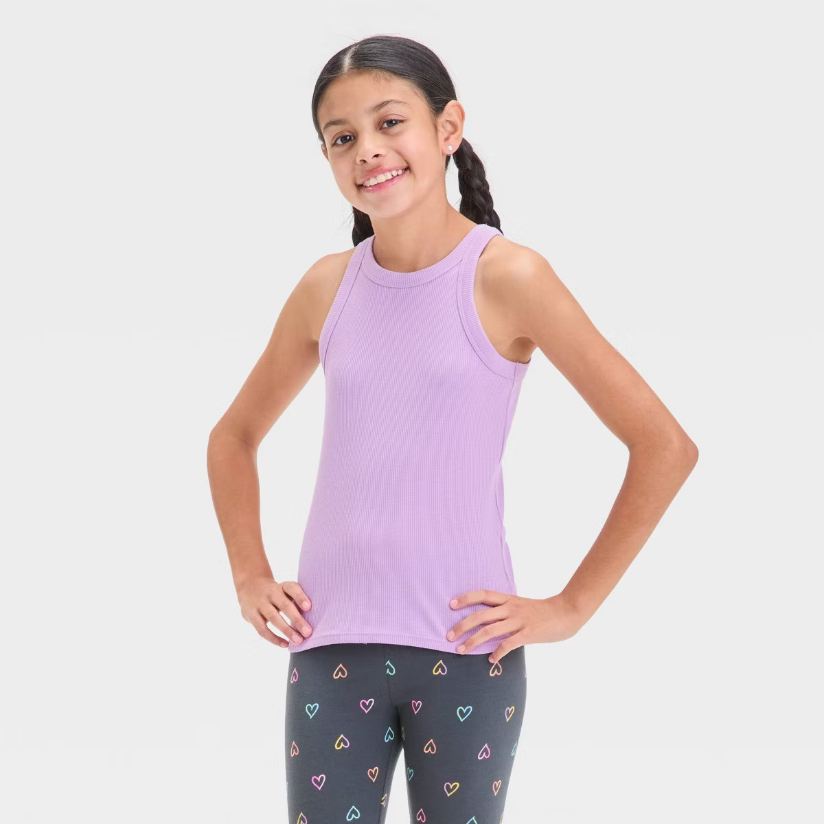 Girls' Ribbed Tank Top - Cat & Jack™ | Target
