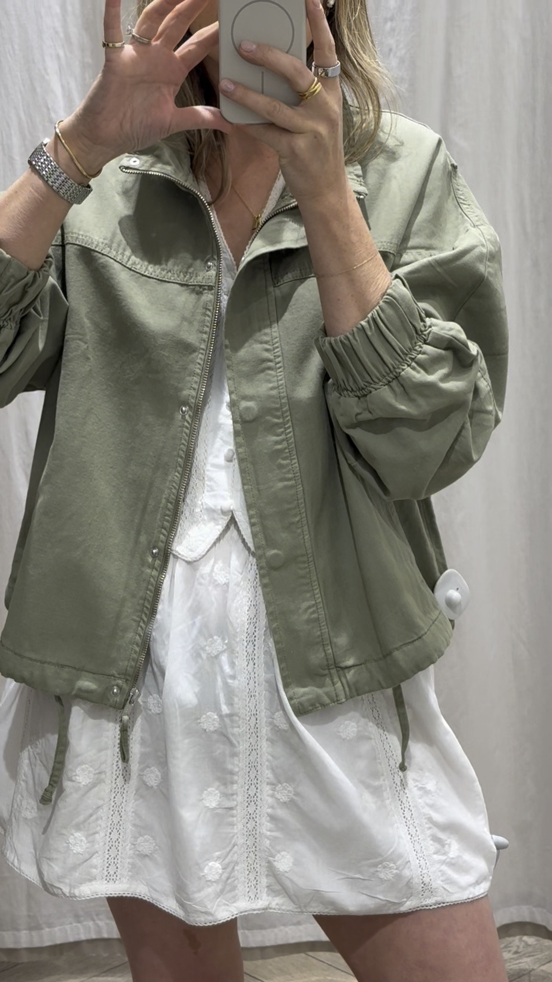 
From the Nobody’s child fitting room at their Covent Garden store. Wearing my usual size in everything (medium/ 12), one size up in the pinstripe and one size down in the blue trousers. 

So many great pieces! 

#LTKuk #LTKeurope #LTKsummer