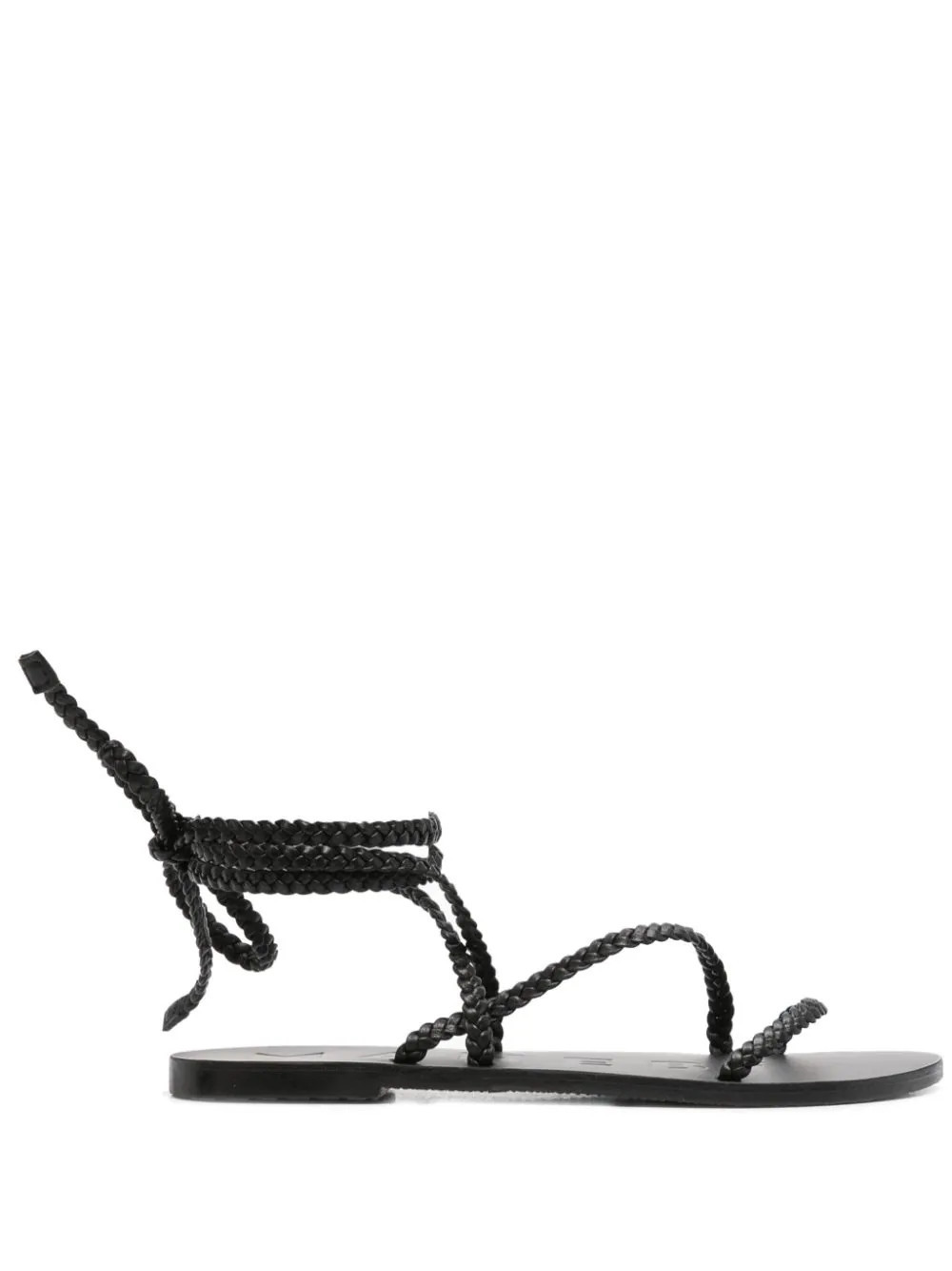 Manebi Canyon leather sandals - Black | Farfetch Global