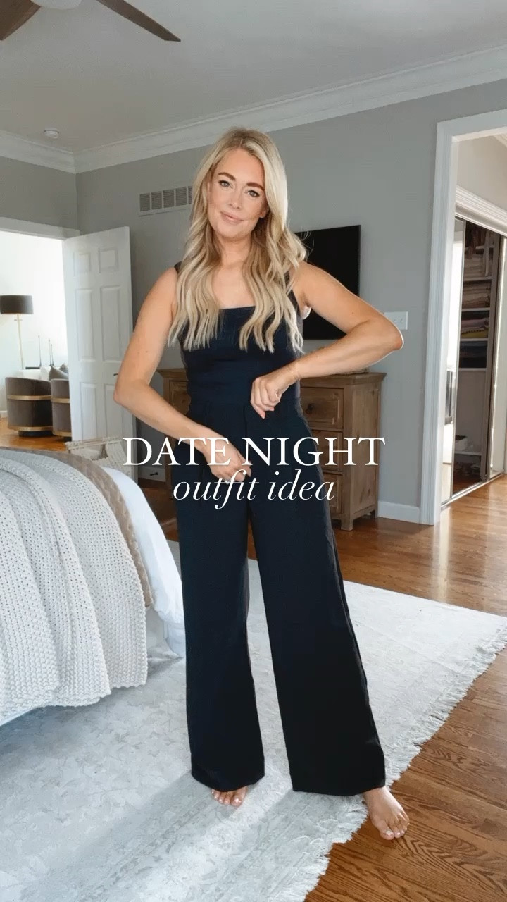 Date Night Outfit Idea // Wearing a small in lace top & bodysuit // wearing 26 regular in pants (I could have done a 27 so I would go with your true size) 

Date night,  black trousers, lace top, workwear, black heels

#LTKstyletip #LTKSeasonal #LTKGiftGuide