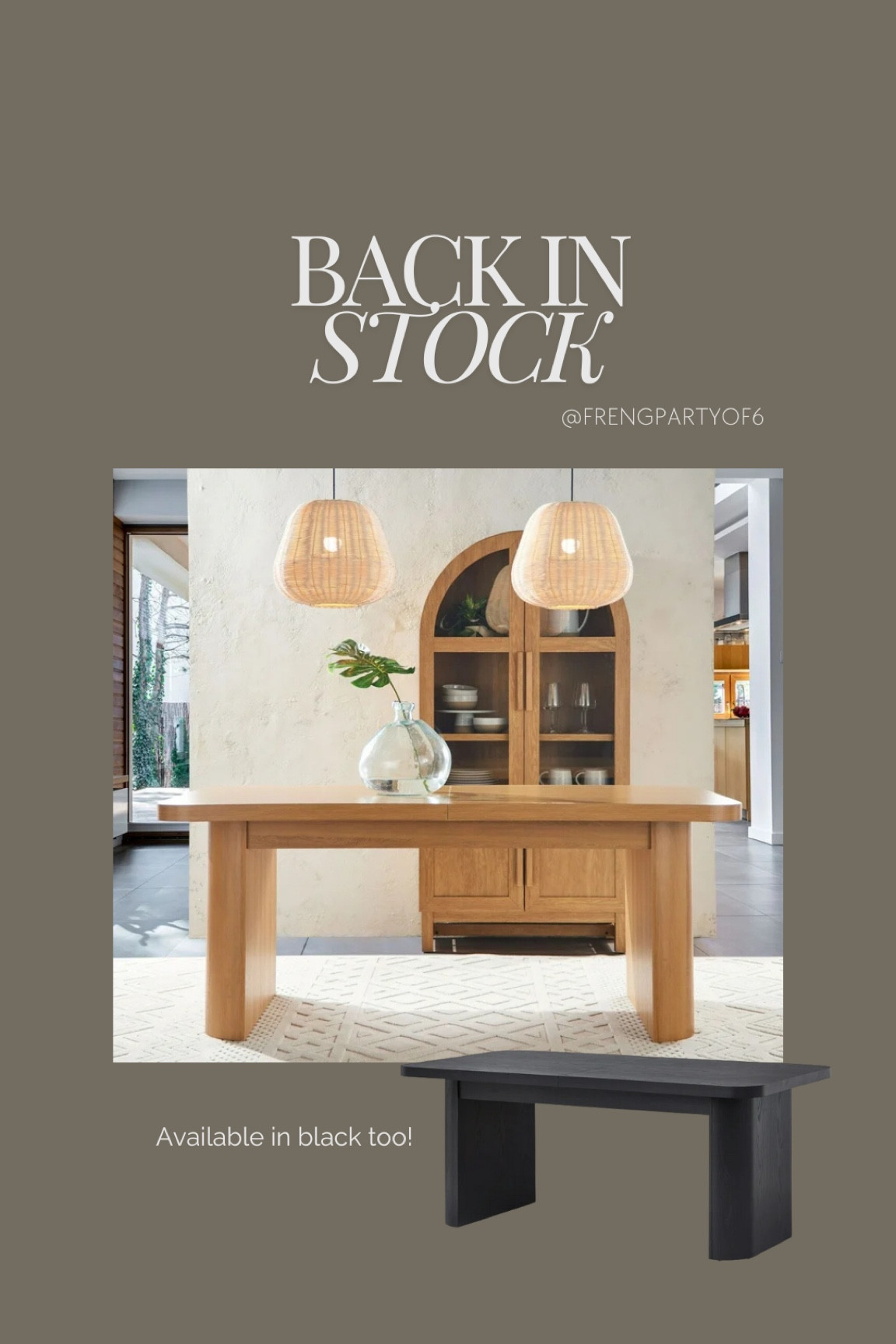 Need a larger table for Thanksgiving? I got ya! This extendable table is available in a wood honey color and black. Expands up to 90” and is under $250!

#LTKHoliday #LTKHome