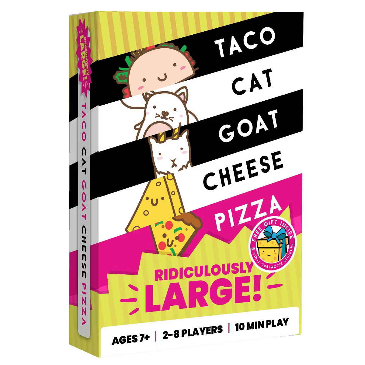 Dolphin Hat Games Taco Cat Goat Cheese Pizza Ridiculously Large: 2-8 Players Card Game, Creative ... | Target