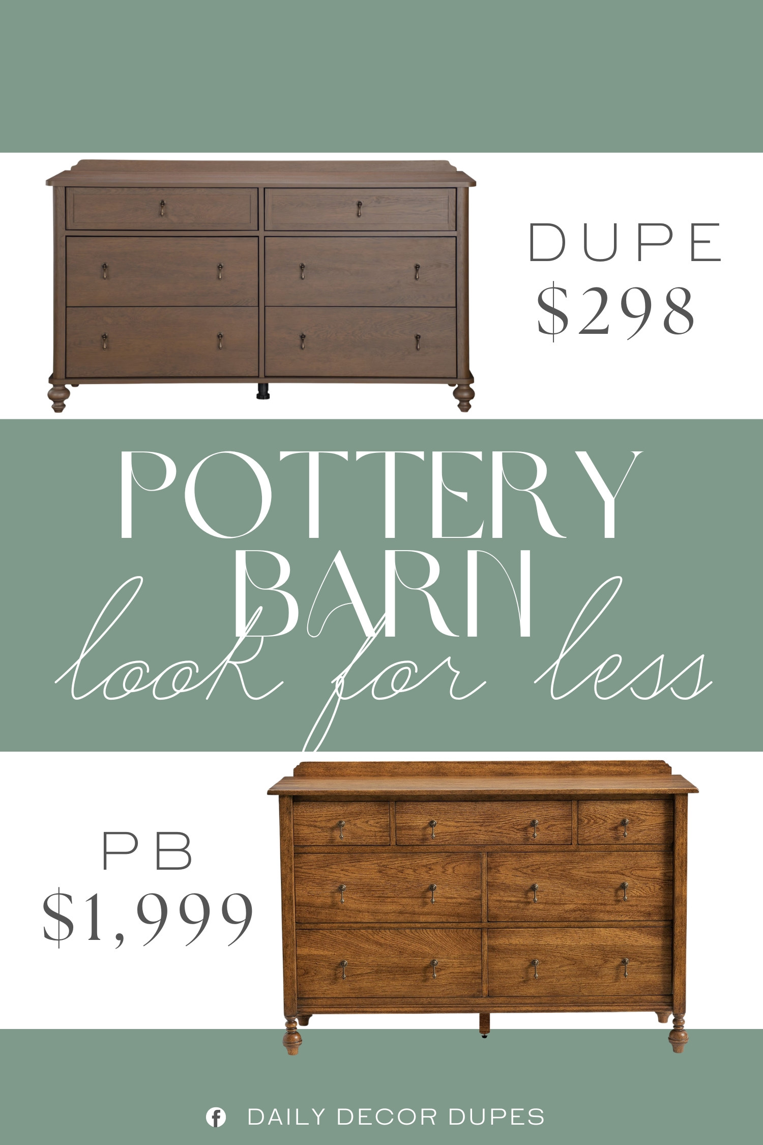 Inspired by Pottery Barn Drawer Dresser. Solid Wood Dresser. Wide Storage Dresser. Minimalist Bedroom Dresser. Coastal Farmhouse Dresser. Wooden Drawer Dresser. Modern Farmhouse Furniture. Rustic Modern Dresser. Modern Bedroom Dresser. 

Home more affordable option find copy cat similar look for less budget friendly affordable cheap cheaper beautiful pretty. Clearance sale coupon code discount code promo code luxury lookalike look a like Inspo inspiration inspired by idea ideas Love like these? I share multiple every day in my FB group.
#potterybarninspired #drawerdresser #bedroomstorage #storagedresser #modernfarmhouse #furniturefinds #bedroominspo #storagesolution 

 #LTKHome