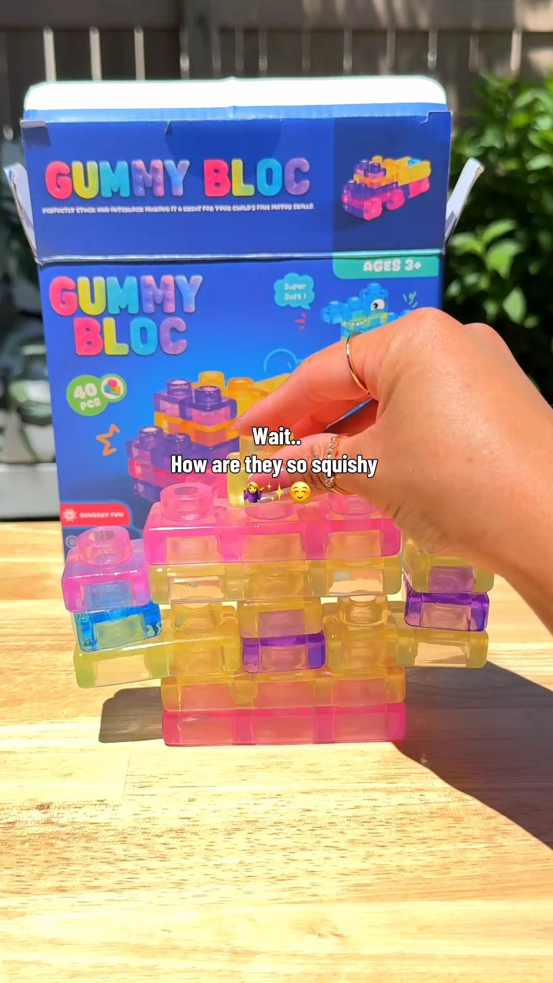 I really don't understand these blocks 
#jellyblocks #kidstoys #parenttips #blocks #gummyblocks

#LTKSaleAlert #LTKKids #LTKmomlife