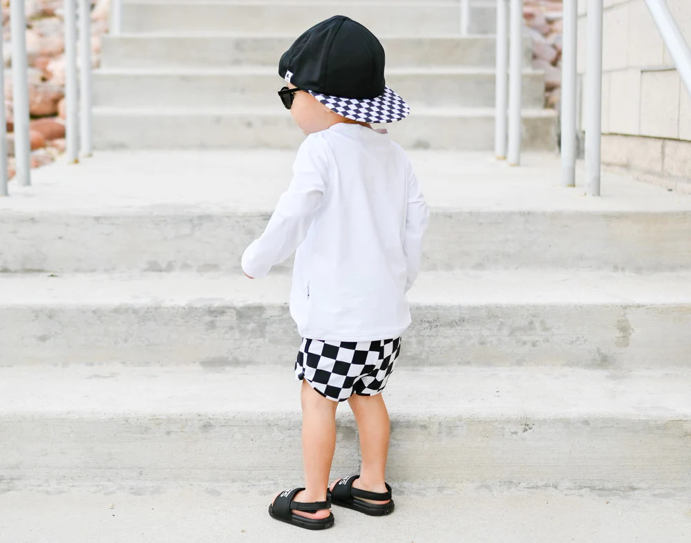 WHITE DREAM RASH GUARD | Dream Big Little Co.