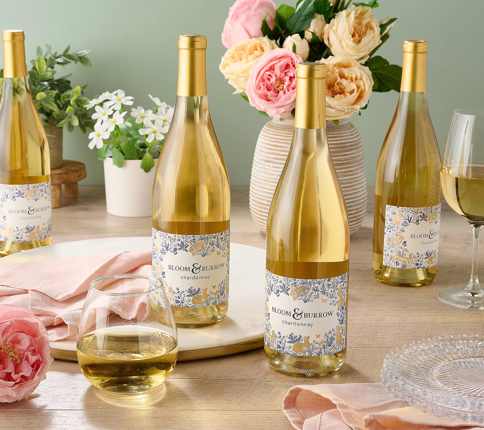Vino Voyage Spring Wines (4) 750ml Bottle Set | QVC