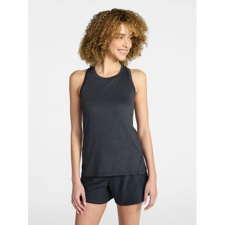 Athletic Works Women's and Women's Plus ButterCore Racerback Tank Top, Sizes XS-4X | Walmart (US)