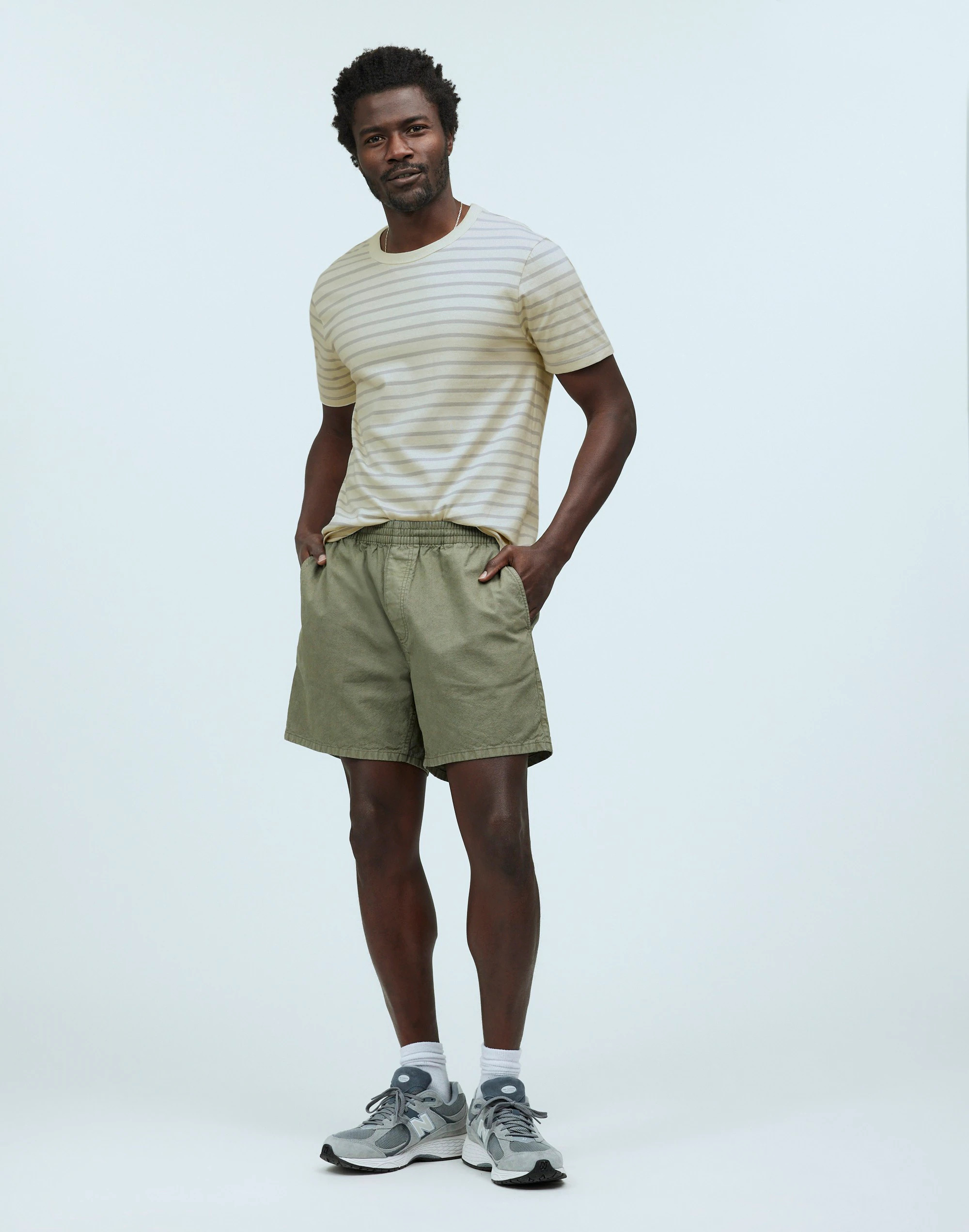 Garment-Dyed Allday Crewneck Tee | Madewell