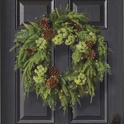 Hamilton Greenery Wreath | Frontgate | Frontgate