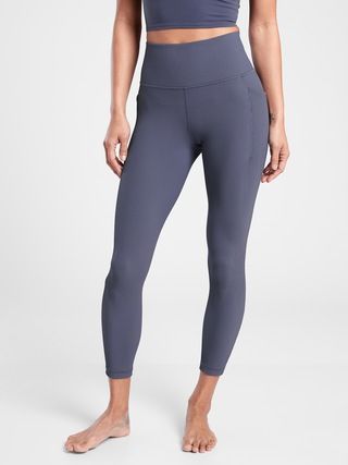 Salutation Stash Pocket II Rib 7/8 Tight | Athleta