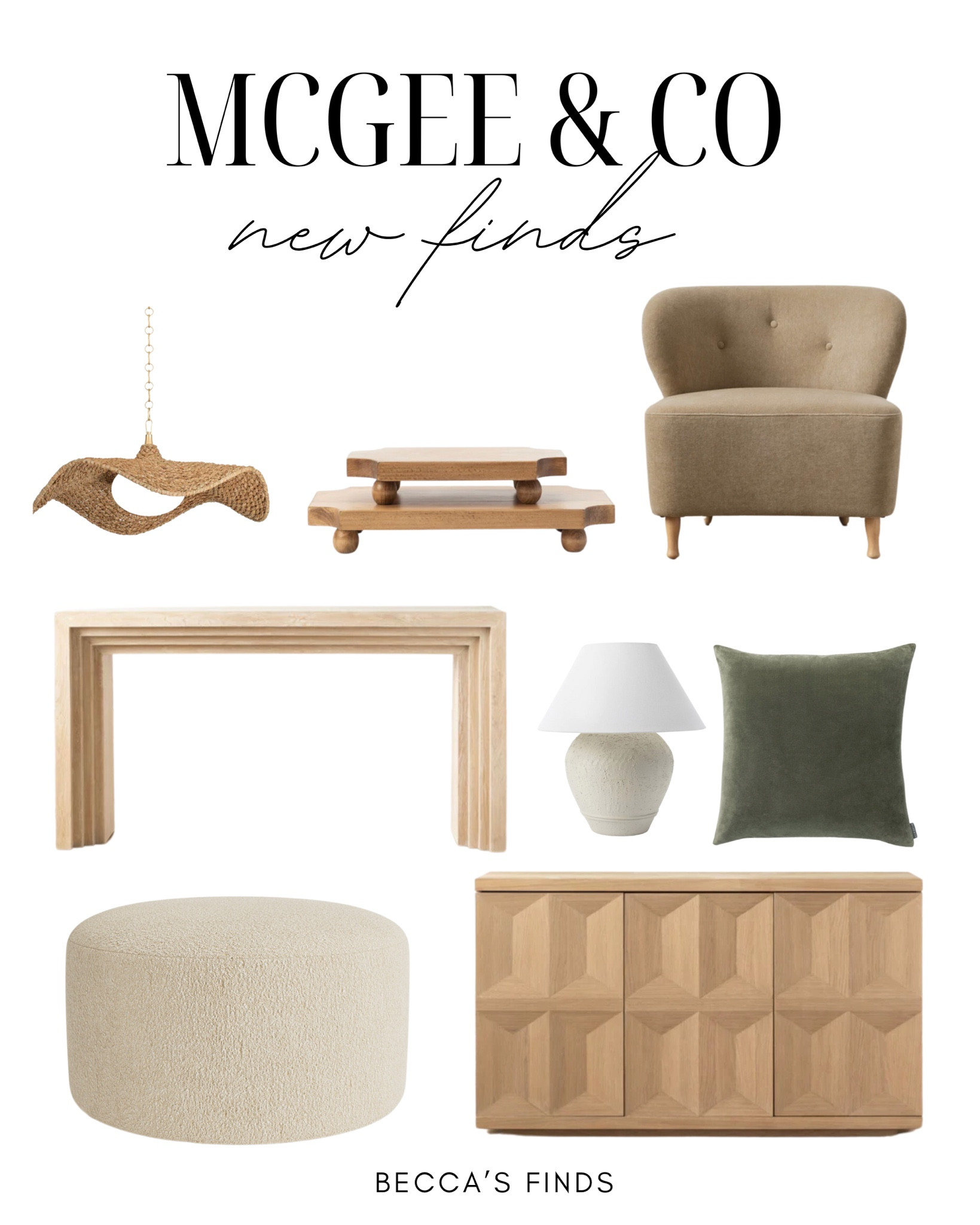 McGee & Co new arrivals in furniture and decor 

#LTKSeasonal #LTKhome #LTKxPrime