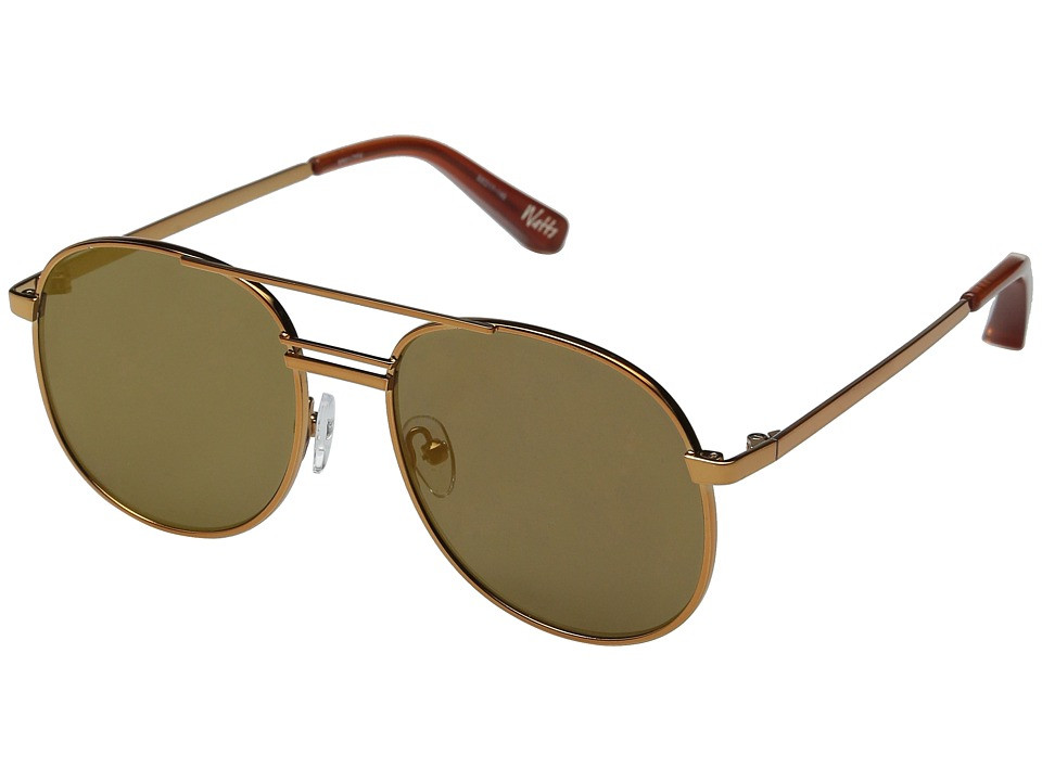 Elizabeth and James Watts (Bronze/Gold Mirror Lens) Fashion Sunglasses | 6pm