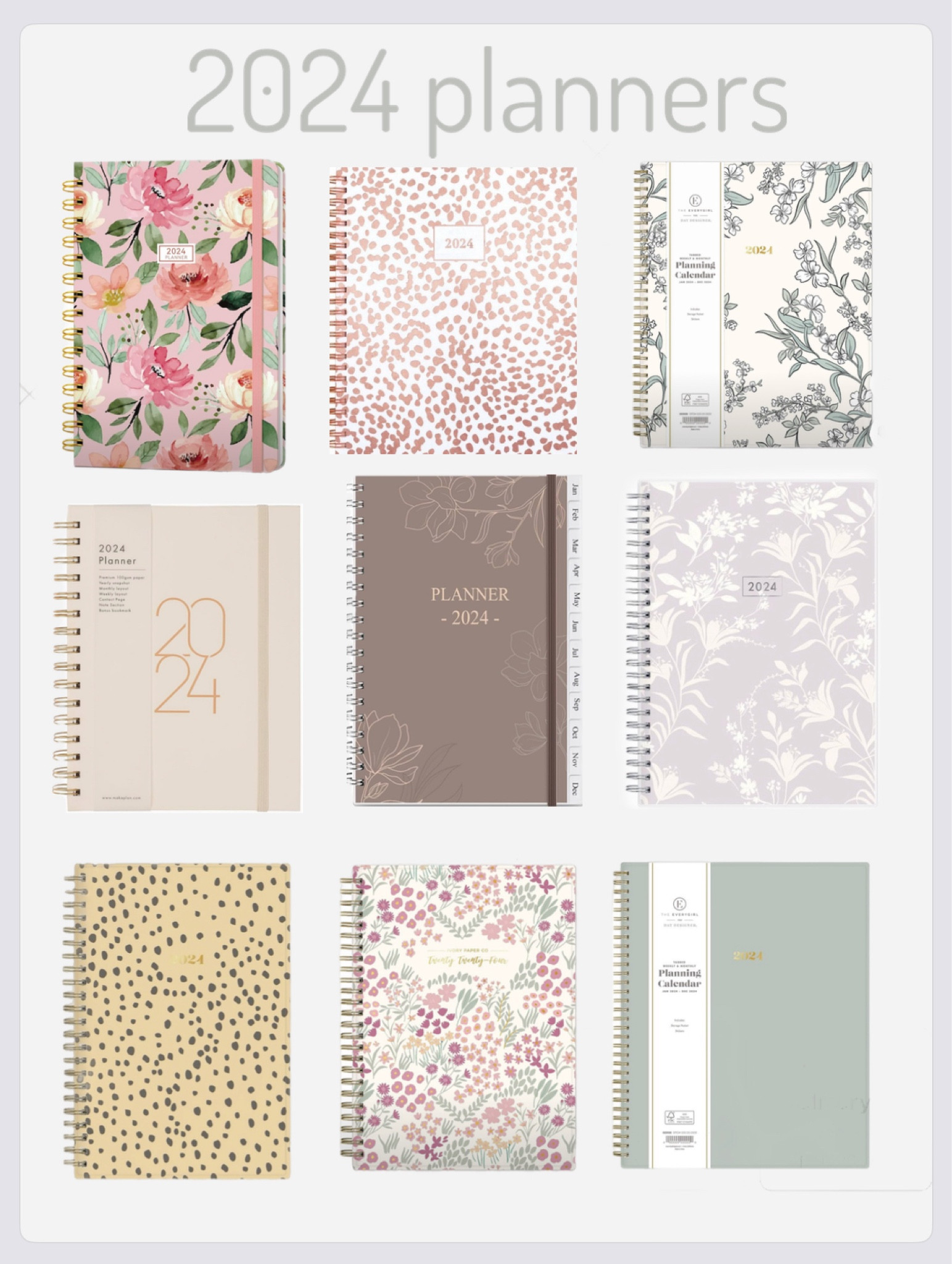 Cute 2024 Planners 🤍💭🫶🏼

•College planners 
•Teacher planners 
•Back to school 2024 school bag picks 
•office refresh 
