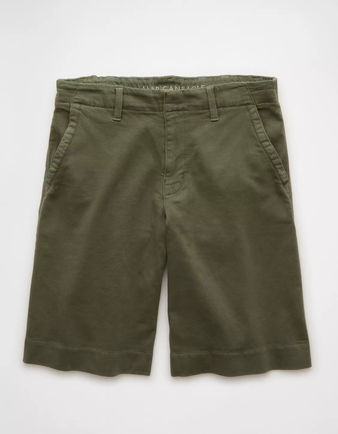 AE 11" Stretch High-Waisted Trouser Short | American Eagle Outfitters (US & CA)
