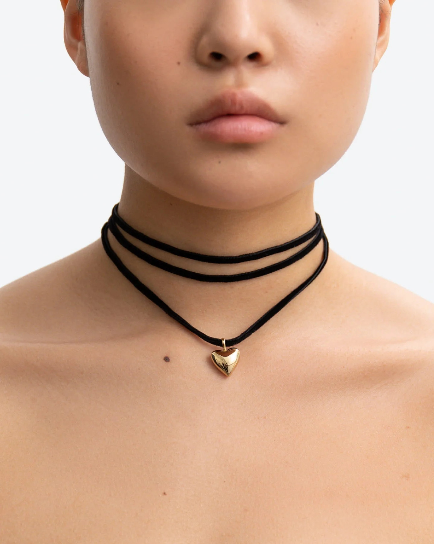 Amore Velvet Cord Necklace | BRUNA The Label DACH