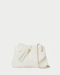 Rayne Pearl Bow Clutch | Loeffler Randall